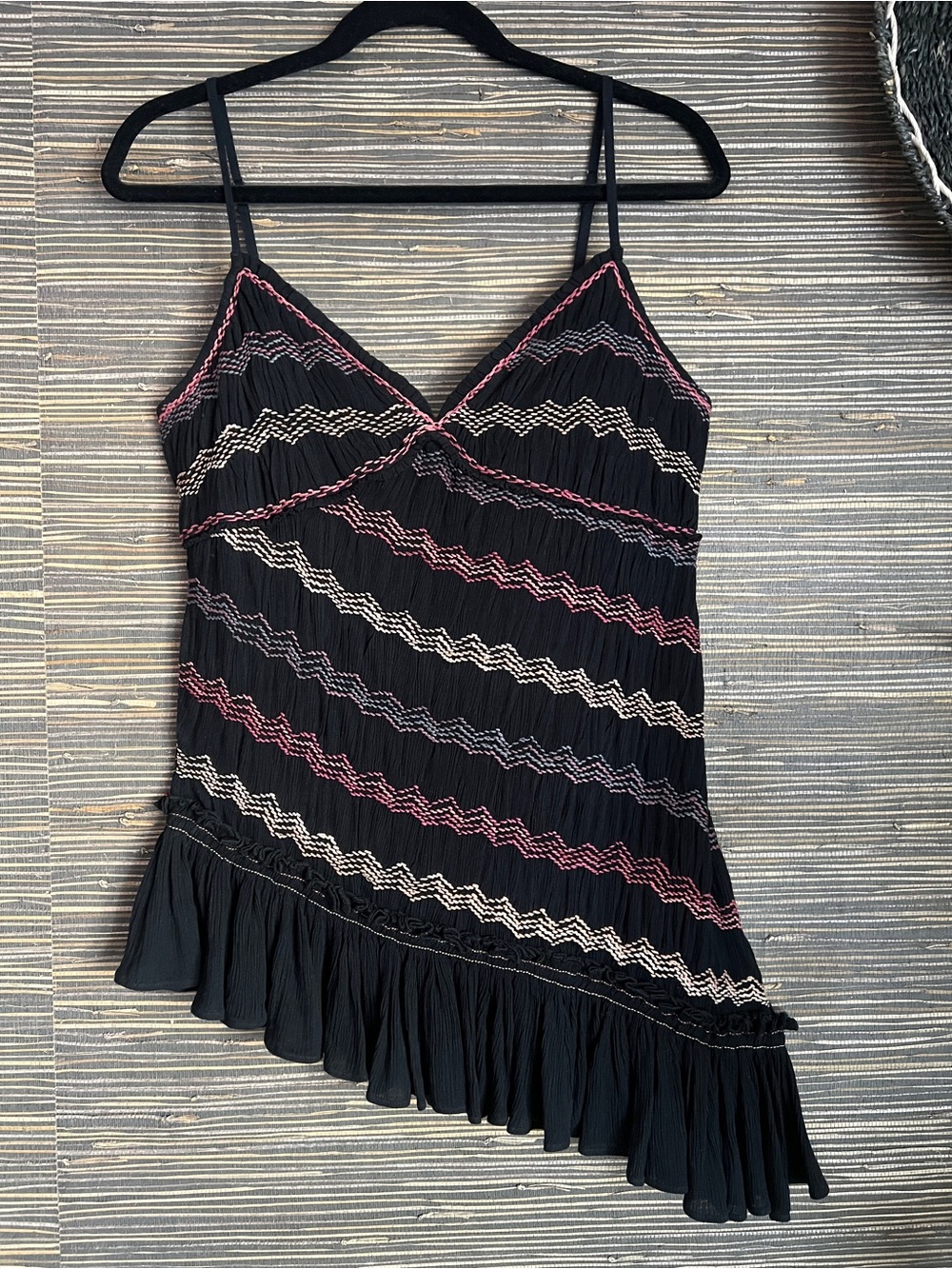 Free People Over The Rainbow Tank Tunic XL  nwot - Picture 5 of 15
